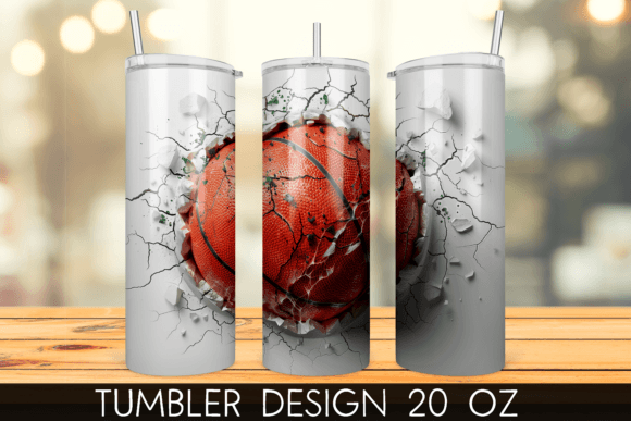 3D Basketball Hole in a Wall Tumbler: A Guide to Flawless Sublimation