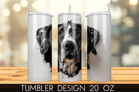 3D Great Dane Hole in a Wall Tumbler Design Guide