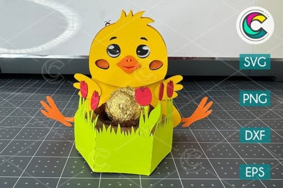 Chick Egg Candy Holder SVG Template: A Creative Guide for Easter Crafting