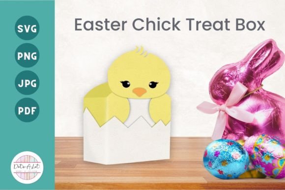 Crafting Joy: The Ultimate Guide to the Easter Chick Treat Box 3D SVG Cut File