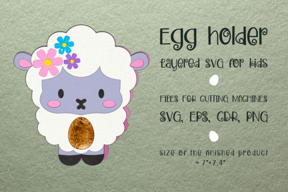 Elevating Seasonal Gifting: The Strategic Value of the Cute Sheep Easter Egg Holder Digital Template