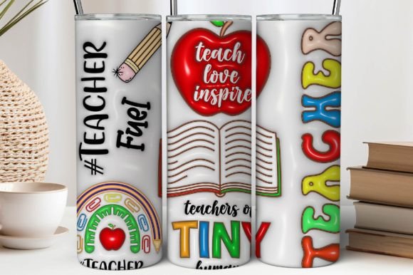 Evaluating the 3D Inflated Teacher Tumbler Wrap Design