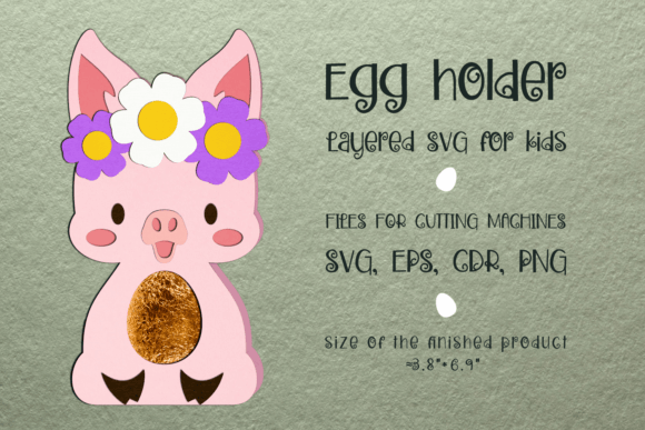 Evaluating the Cute Pig Easter Egg Holder Paper Craft