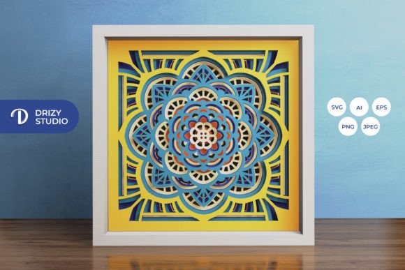 Flower Mandala 3D Layered Paper Cut: A Practical Guide to Digital Crafting and Workflow Integration