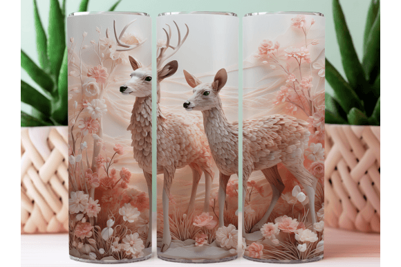 Mastering 3D Deer Tumbler Wrap Sublimation for Professional Results