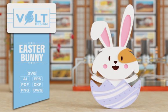 Mastering Easter Bunny 3D SVG Laser Cut Crafting for Stunning Home Decor
