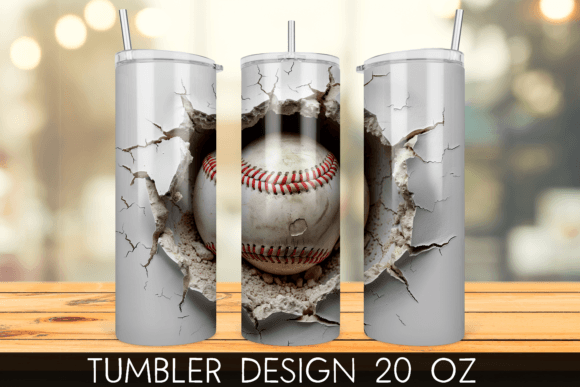 Mastering the 3D Baseball Hole in Wall Tumbler Wrap for Professional Sublimation Results