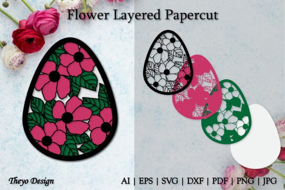Mastering the Art of Flower 3D Layered Papercut SVG Designs