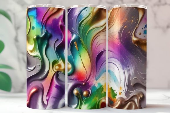 Mastering the Art of Sublimation: A Guide to 20 Oz 3D Splash Painting Tumbler Designs