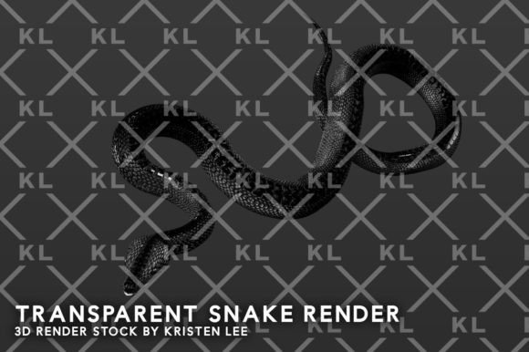Mastering Visual Storytelling with High-Fidelity Transparent 3D Snake Assets