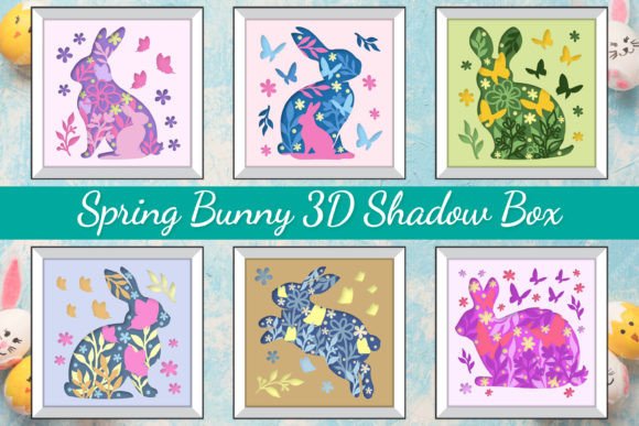 Unlocking Creativity: A Comprehensive Guide to the Spring Bunny 3D Shadow Box Bundle for Crafters